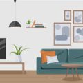 リビングルームに最適な間接照明の配置アイデア