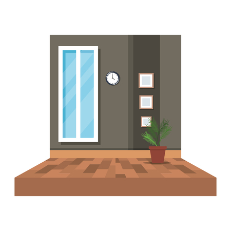 アクセントカラーを活かした家具・小物の選定