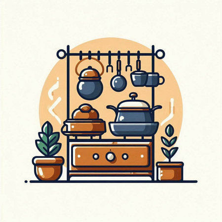 和の空間と家具の調和