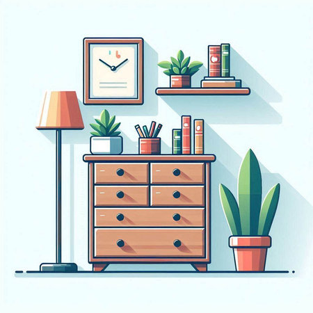 隠す収納：静けさを保つ空間づくり